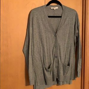 Loft vneck boyfriend cardigan